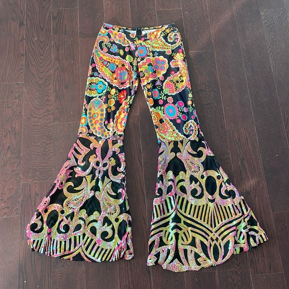 Disco Lemonade Flare Pants - Picture 2 of 9
